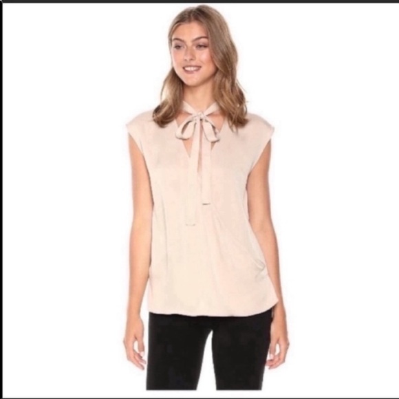 Theory Women's Sleeveless Relaxed Wrap Vneck Top
Silk NWT! sold out ! Exclusive - Picture 3 of 10